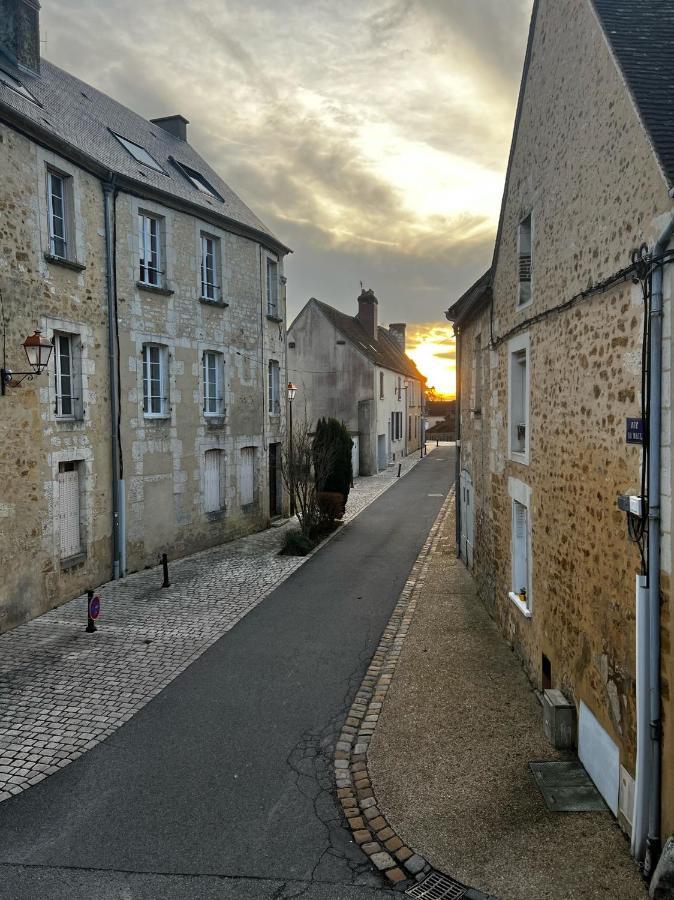 La Persienne Bleue - Coeur Historique De Mortagne Au Percheヴィラ エクステリア 写真